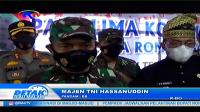 BUPATI INHIL DAMPINGI PANGDAM I BB TINJAU PPKM, VAKSINASI DAN PEMBERIAN TALIASIH